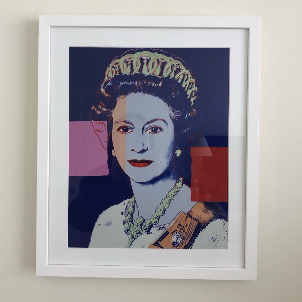 Queen Elizabeth by Andy Warhol